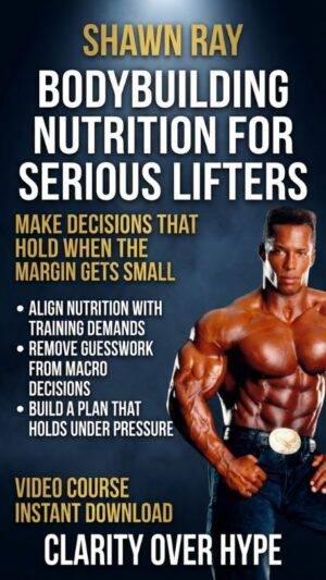 Bodybuilding Nutrition for Advanced Lifters